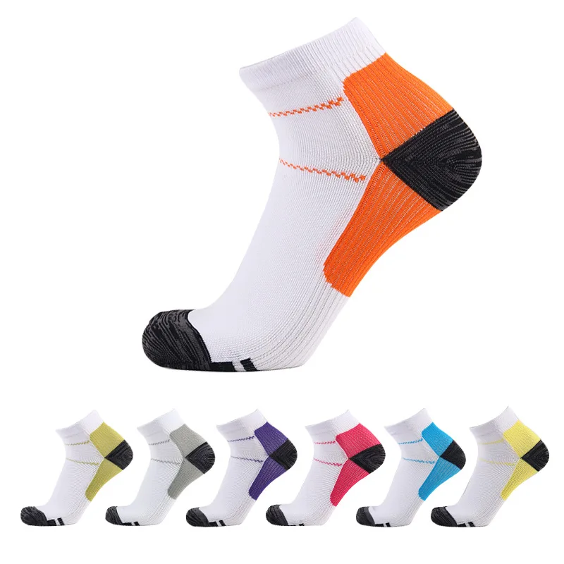 High Quality Bike Oem Sport Running Breathable Nylon Compression Socks Coolmax Mountain Bicycle Custom Logo Cycling Socks