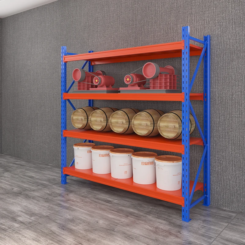 Equipment for Warehouse Stacking Racks Storage Holders Cargo Storage Heavy Duty 500kg Warehouse Shelf Storage