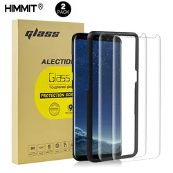 3D Curved Clear Case Friendly Tempered Glass For SAMSUNG S9  Screen Protector For Galaxy s9 S8+ Note 8 side glue
