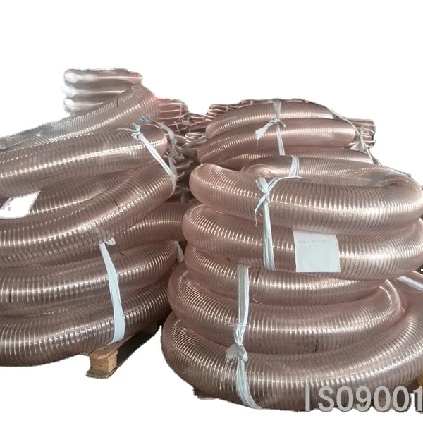 PU вентиляционная всасывающая труба расширения для удаления пыли шланг