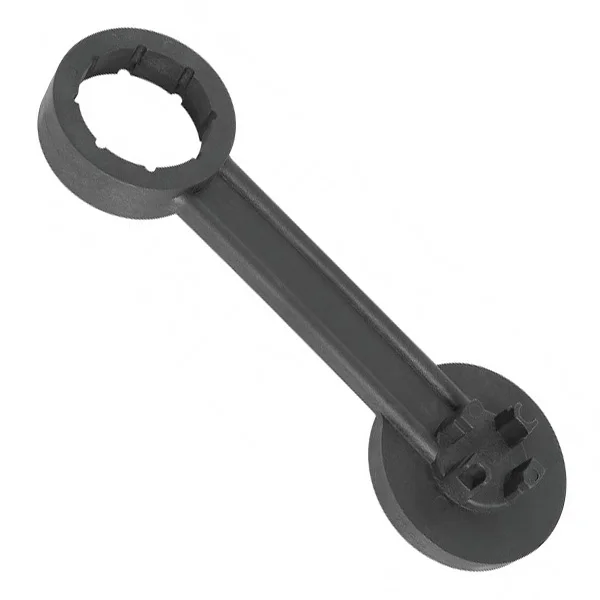 Polyethylene Plastic Dispensing Faucet DIN 61mm Self Venting 20L Drum Tap in Cap