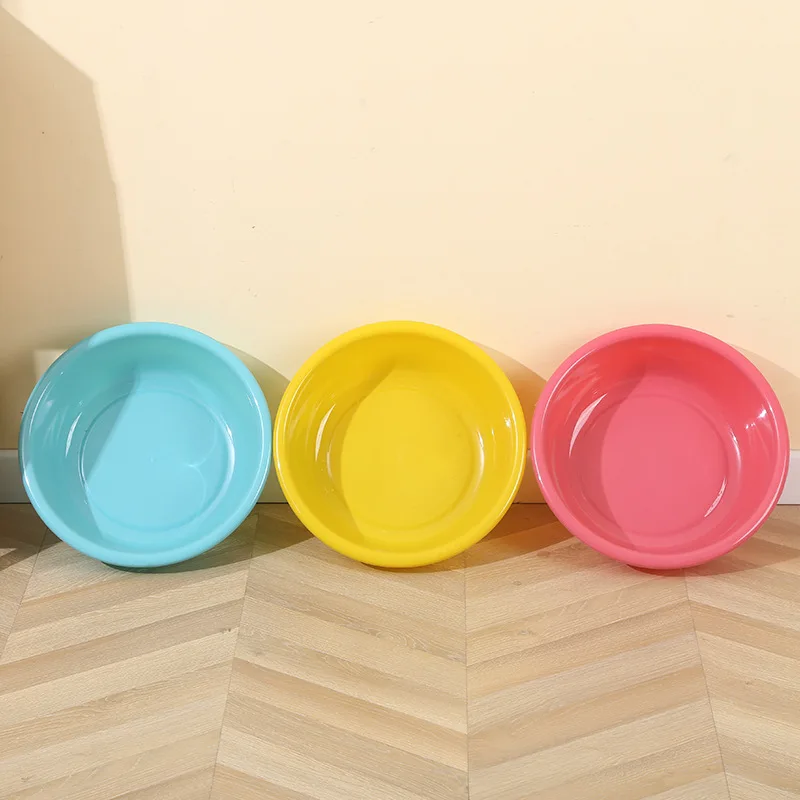 Plastic spot wholesale home plastic household washbasin thickened student dormitory plastic wash face wash feet basin