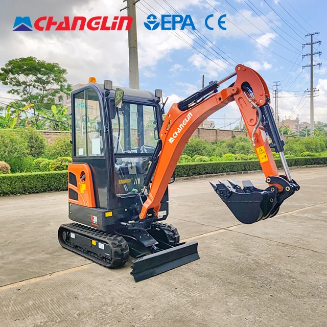 Экскаватор Changlin sinomach oem odm 3 тонны экскаватор 5 Евро небольшой садовый мини-гусеничный для