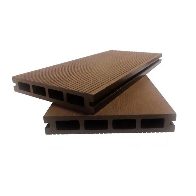 Простая установка Европейский дизайн скрытая рама садовый настил из ДПК