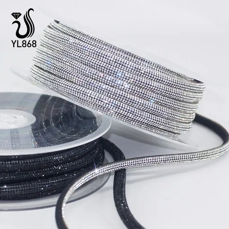 YALI austrian strass crystal Star Rhinestones Africa White 2 Carat Transparent Trim 1 Carat Mesh Fabric Loose Lab Grown Diamonds