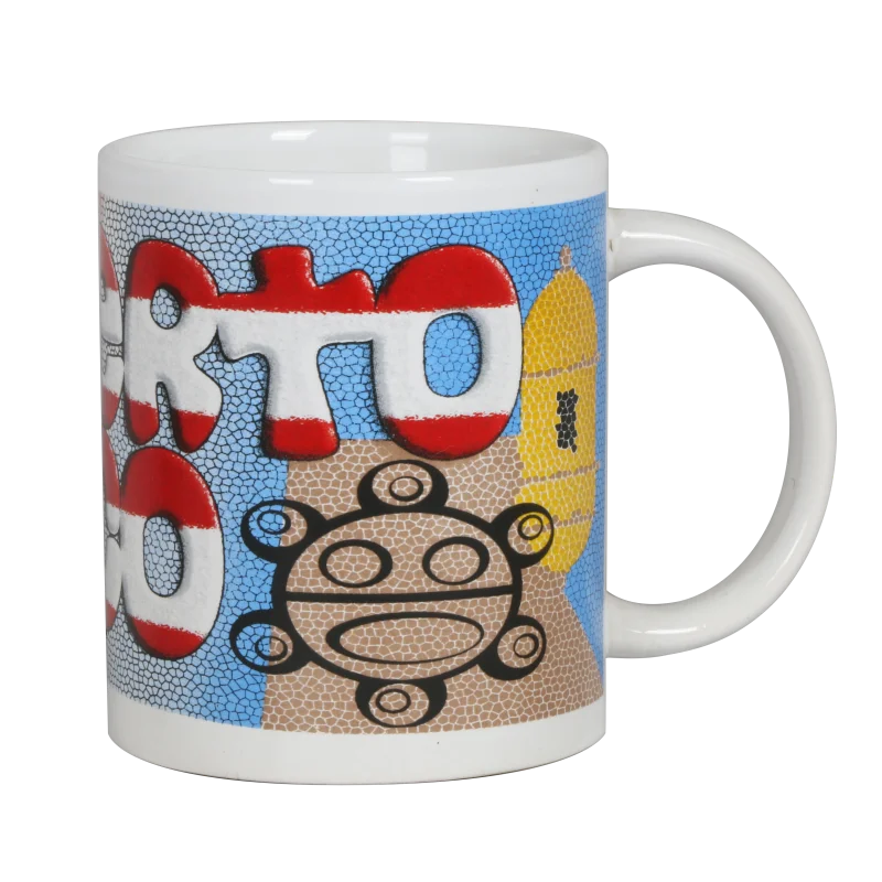 Wholesale Top Quality Ceramic Mug Color Handle Cup Custom Pattern White Blank Sublimation Coffee Mug