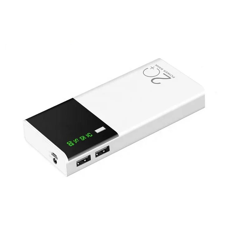 Wholesale Cheap Custom Logo 20000mah Emergency Power Bank 18650 Battery Portable Fast Charging Power Bank
