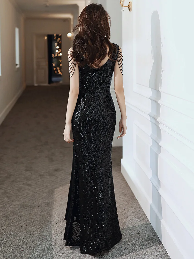 2022 Summer Multi-color Large Size Sexy Party Evening Dress Girls Dance Clothes Dress