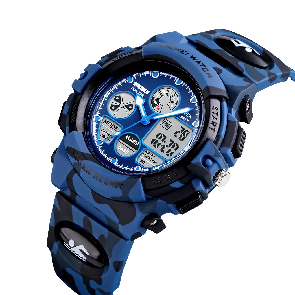 1163 kids watch  50m waterproof accept OEM cheap kids digital watches