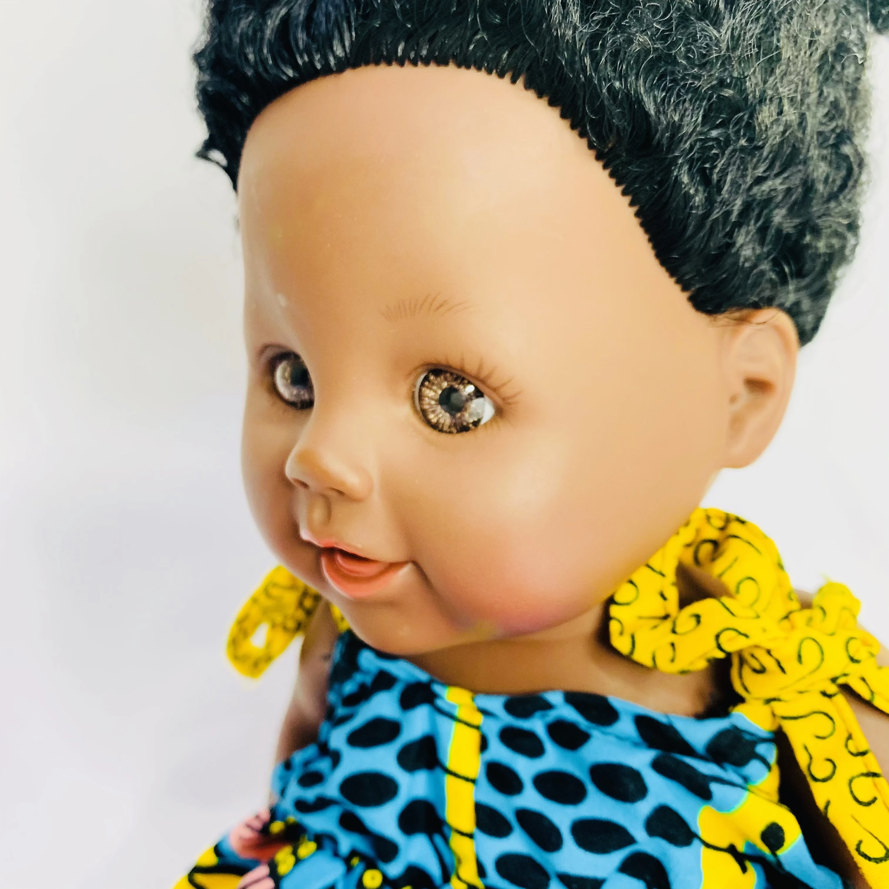2021 Hot selling Black Doll African Girl Baby Doll for Kids Fashion Play Doll 12inch Perfect for Birthday Christmas Gift
