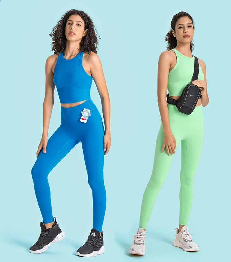 Women No Front T Line Fitness Yoga Leggings Good Quality Lycra Yoga Leggings Peach Hip Gym Tight Women Gym High Compression Pant