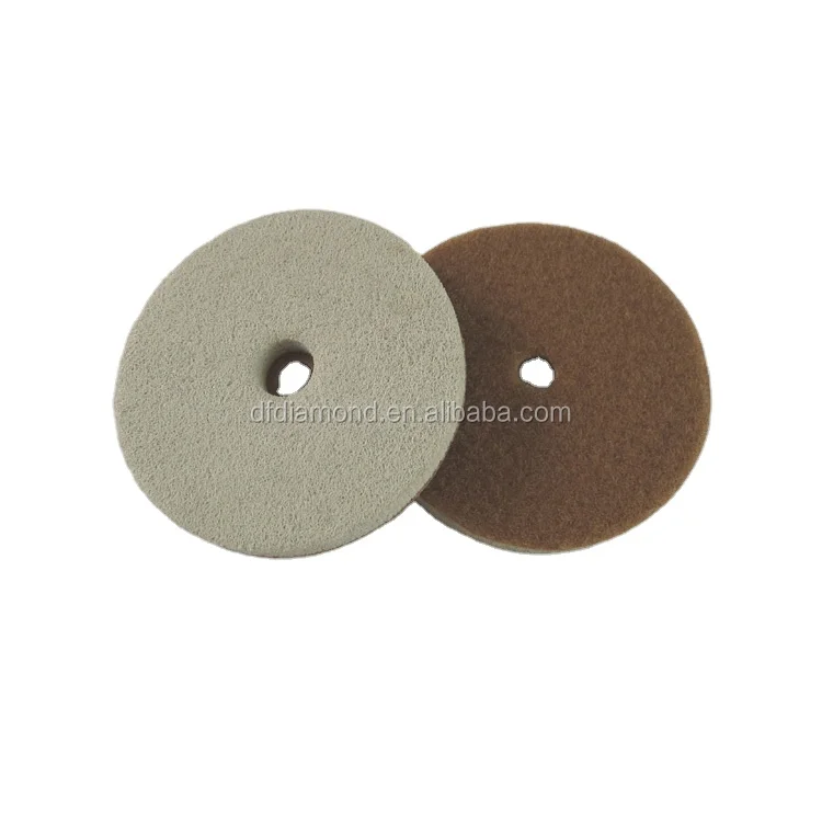 Daofeng Durable 12mm Resin Buffing Pads OEM & ODM Supported for Granite Marble Concrete Stone Polishing