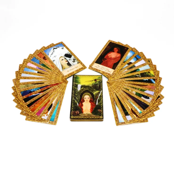 custom wholesale tarot oracle card boxes printing tarot cards deck
