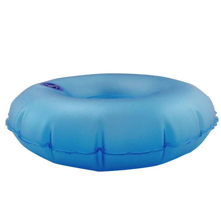 Factory New Custom Home Relaxation Air Filling Cute Donut Cushion Inflatable Ultralight Inflatable Cushion