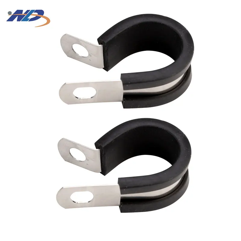 52pcs 304 Stainless Steel Galvanized Steel Plastic Cable Hose Clamps Assortment Kit 20mm Band Width Metric Inch Measurement