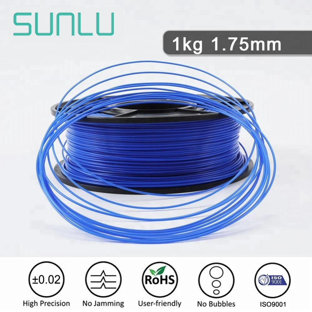 Directly factory colorful 3d printer PLA filament 1.75mm 1kg