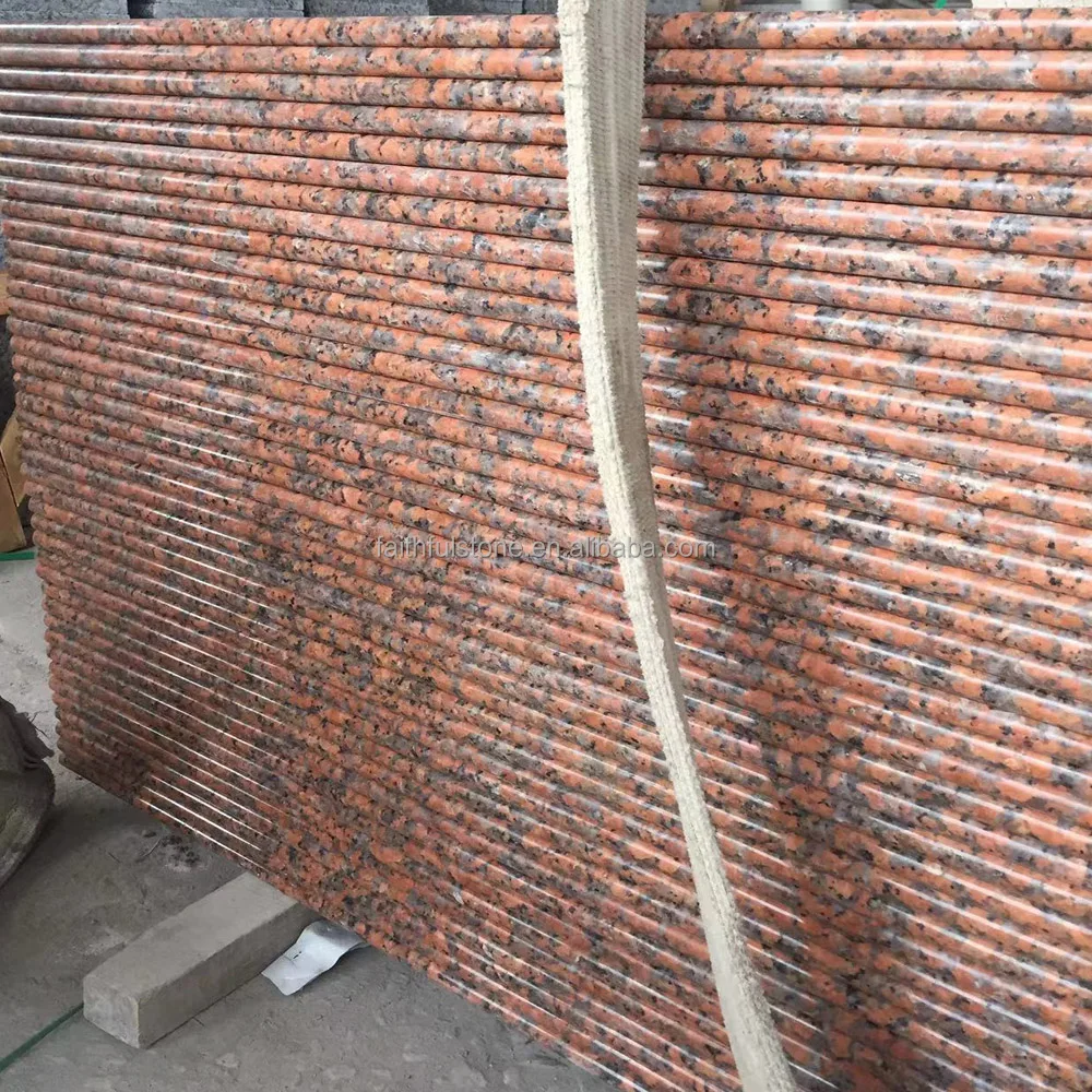 custom natural g562 maple red polished granite floor tiles slabs