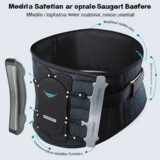 Lower Back Pain Relief  Back Brace Pulley System Lumbar Support Protection Belt Pad Breathable 3D Knit Waist Support