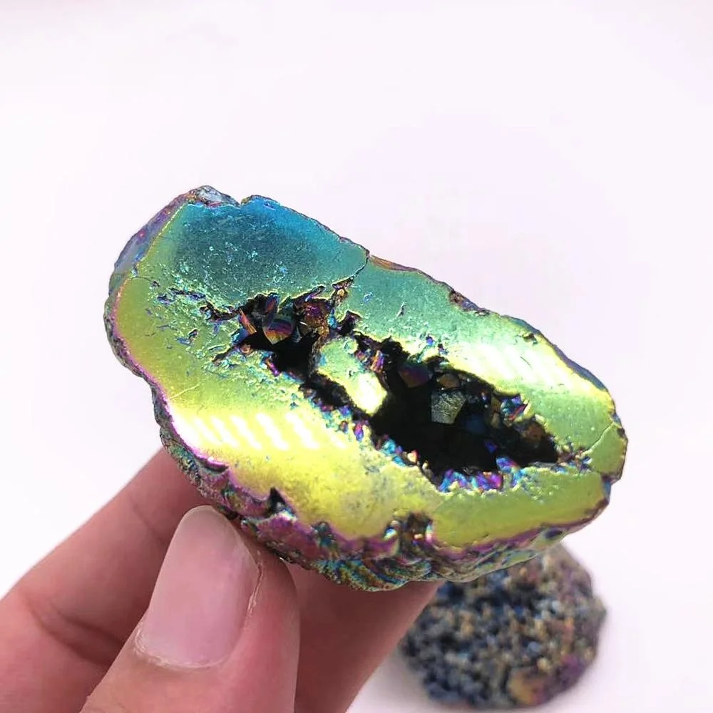 Wholesale natural gemstone quartz healing crystal color agate geode