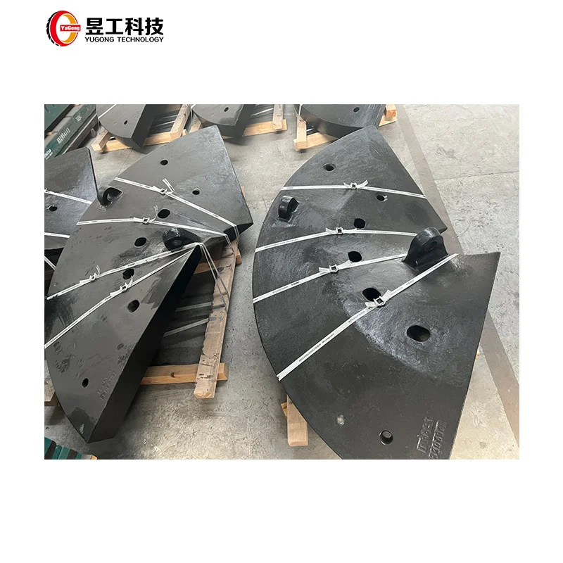 Factory direct commercial wear resistant  High Chromium Tower Mill Liner for Tower Mill Vertical Screw Mill