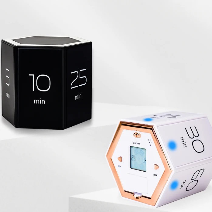 New Design Small Alarm Clock Cube Digital Timer For Fitness Exercise