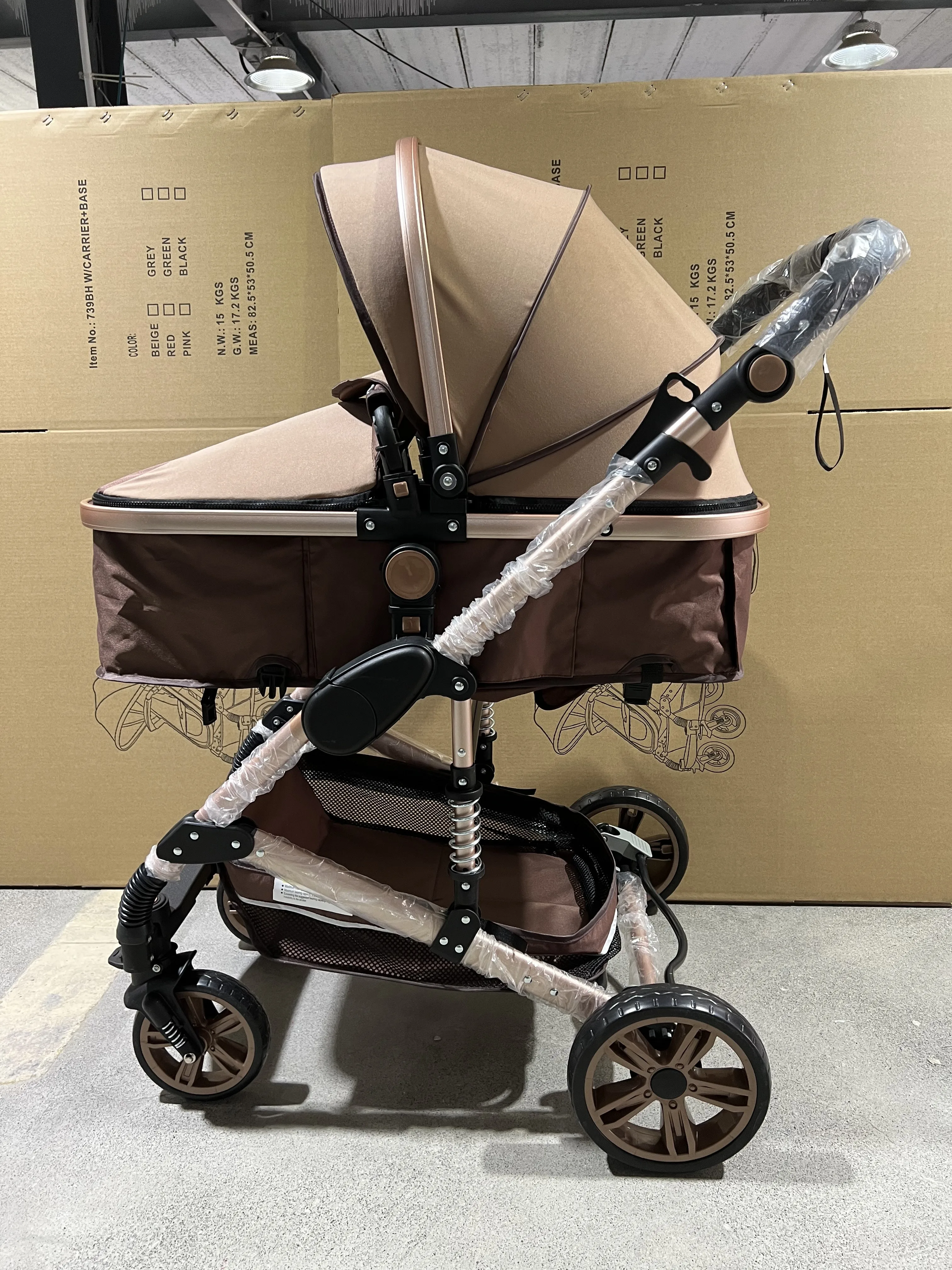 Wholesale China New Multi-function Baby Stroller 3 in 1 Baby Carriage For New Born
