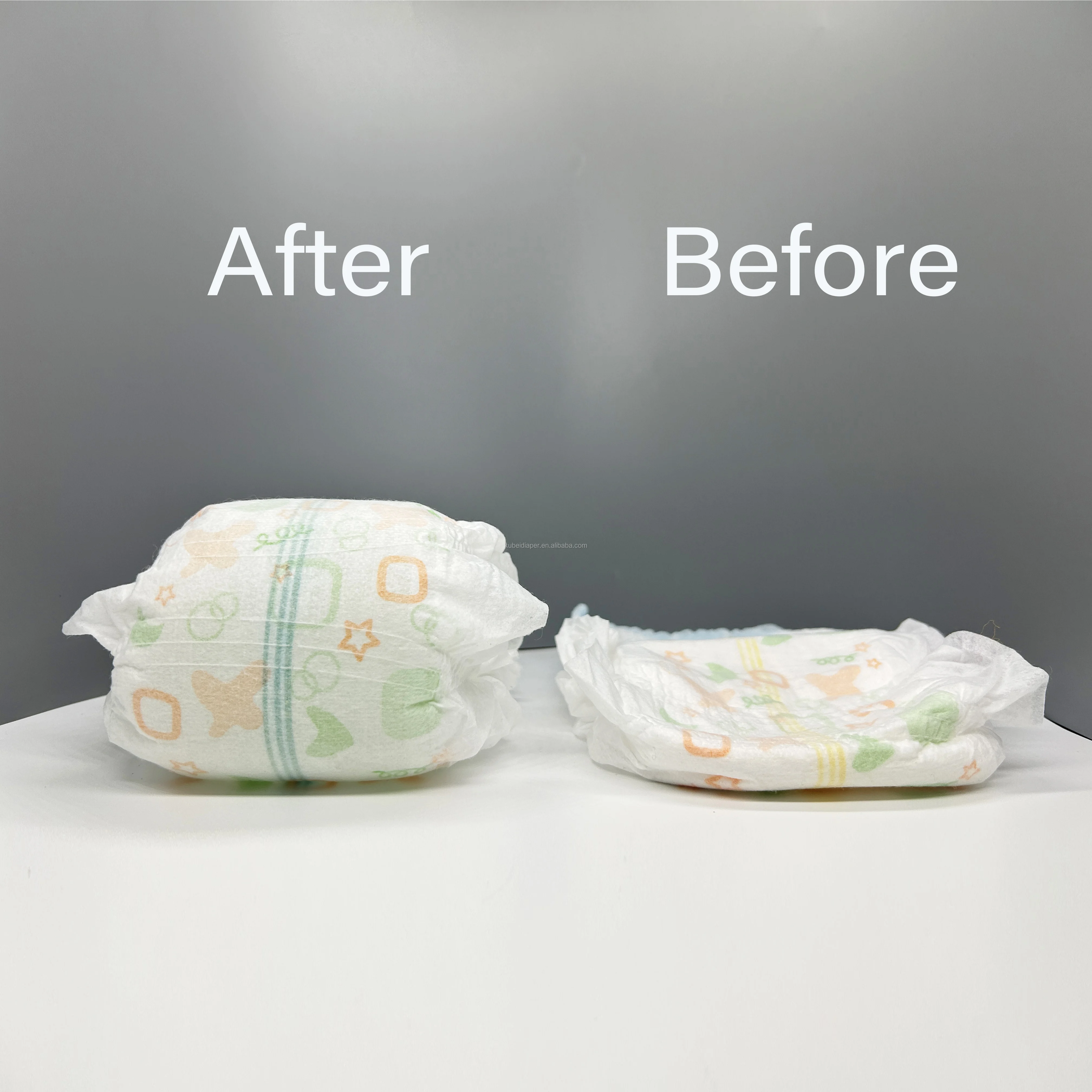 Baby Diapers Wholesale Premium Quality b Grade Bales Girl Diapers Baby Diapers