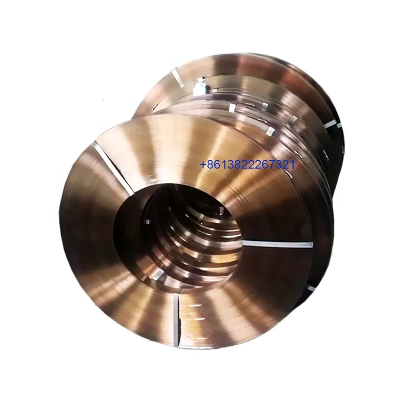Высокоуглеродистая золотистая стальная полоса холоднокатаная SAE 1070 1075 44-50hrc ленточная пила стальная полоса