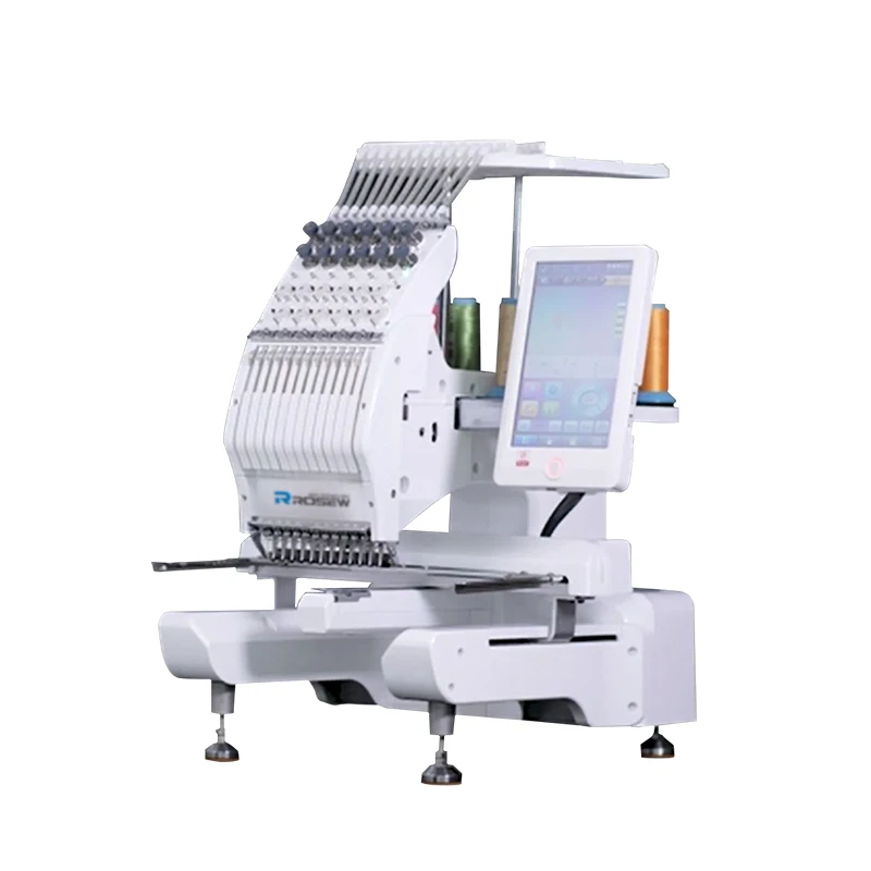 GC1201MINI Single head 12 Stitch Save space High Quality Long Service life Embroidery Machine Computerized for Sale