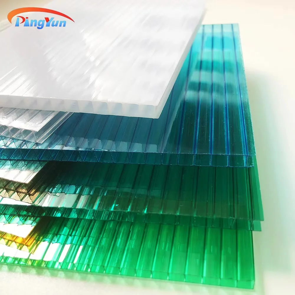 16mm Polycarbonate Coloured Roofing Sheets 5 Wall Images for Sale