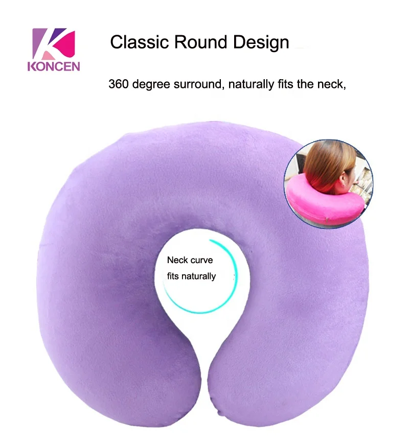 
Child Travel Nap Pillow Car U-Shape Pillow Memory Foam Baby Neck Pillow For Kids 