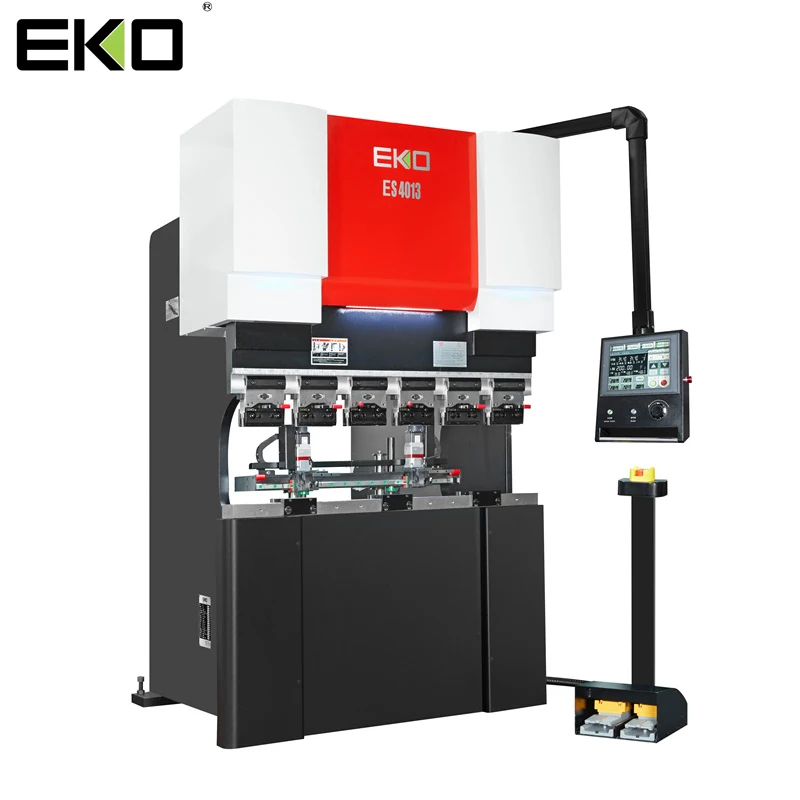 Eko ES4013 Electric 6-axis 40T 1600mm Servo Press Brake Machine Pure Electric Carbon Steel Motor Pump Bearing Gear Core
