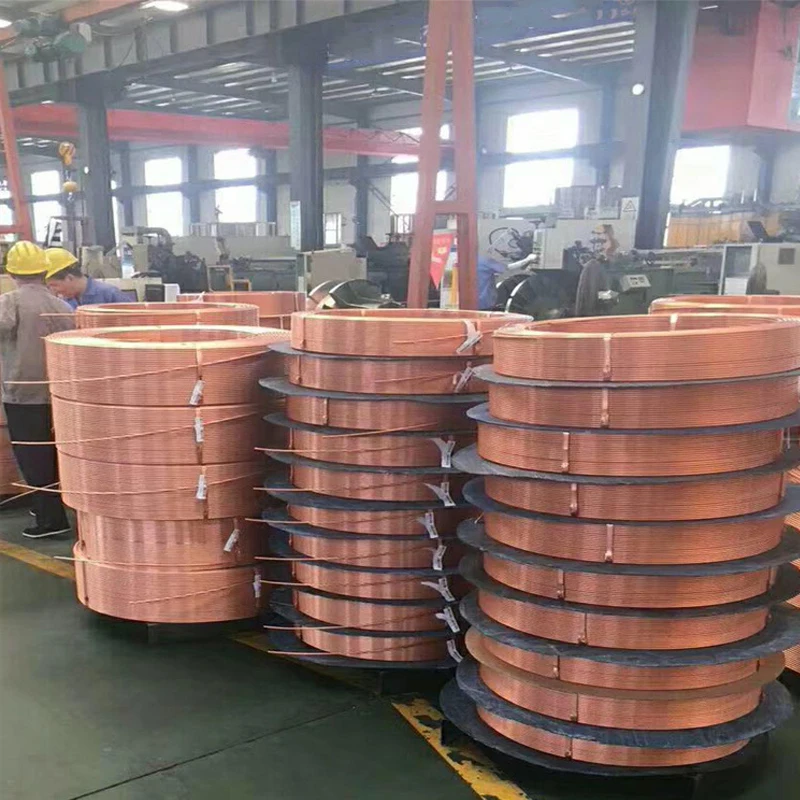 Factory direct sales Air Conditioner Pancake Coil Copper Pipe Bright Copper Tube Coil Copper Pipe