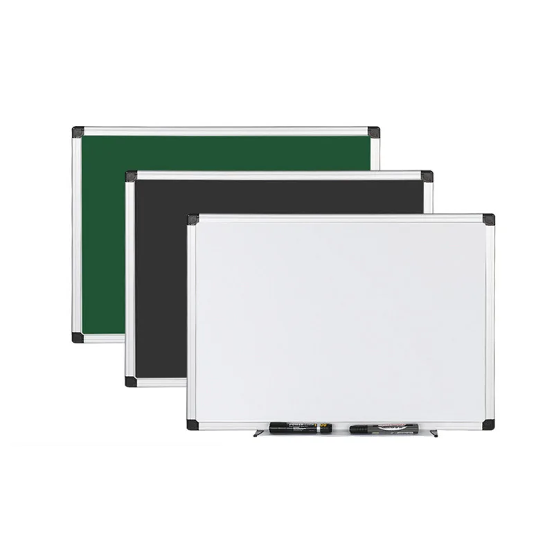 Invisible Magnetic Dry Erase Memo Writing Black Green White Board For School Office