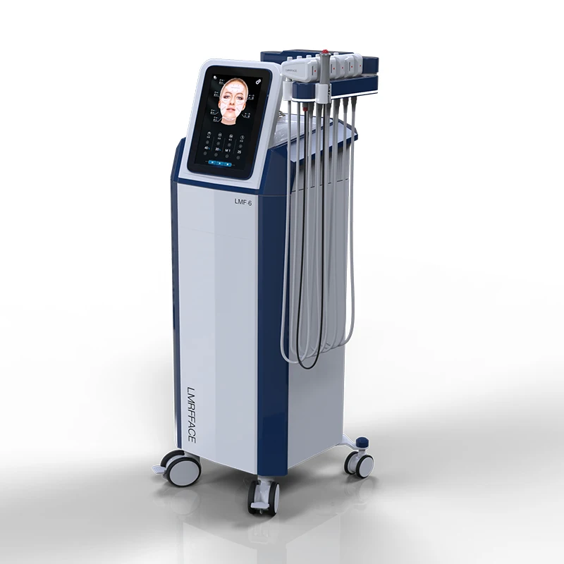 2024 Newest Pe-Face Lifting PeFace 6 Pads Non-invasive Anti-aging ems for face care beauty device ems facial sculpting machine