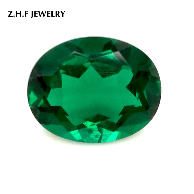 Лабораторные гидротермические драгоценные камни с овальной огранкой 8x6 мм