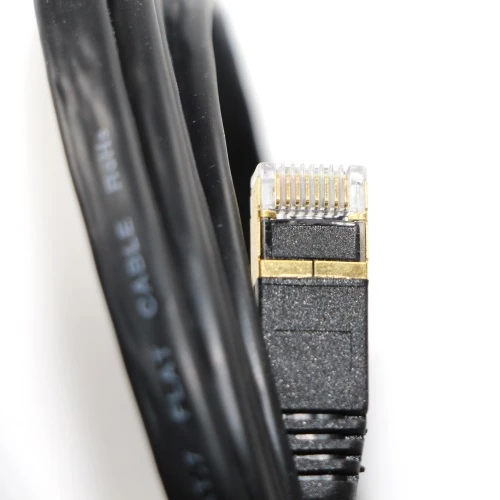 Flat cable cat6 ftp network ethernet cables rj45 gold plated high speed pass channel test