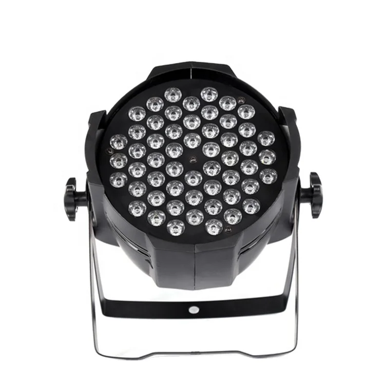 HAT Wholesale price wedding party 54*3w par light led rgb 3 w stage light  club bar black light led par disco