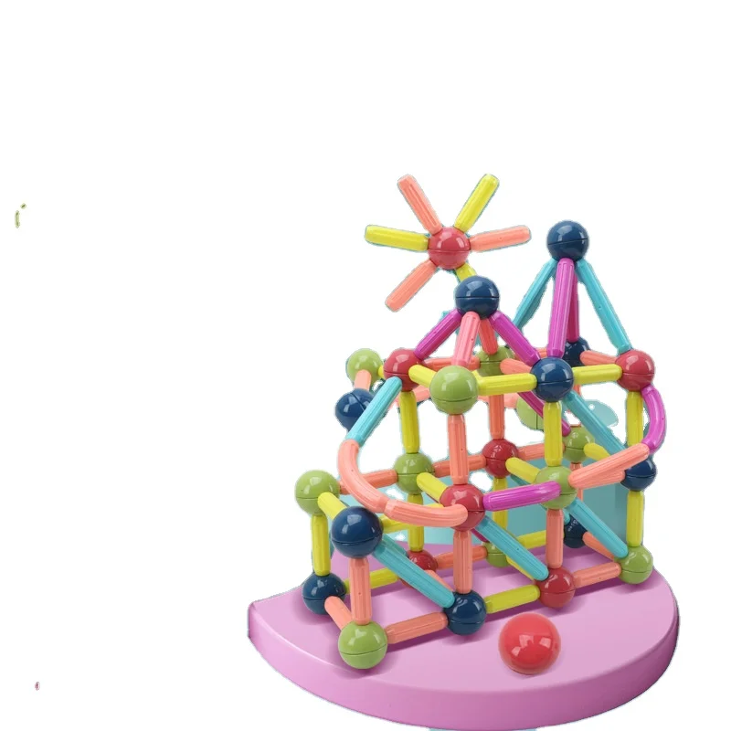 Magnetic rod building blocks New smart type Magnetic bar Building Sticks Blocks Toys magnetic stick toys magic