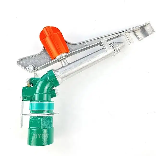 Brass Automatic spray water Rotating 2 inch big rain gun sprinkler for garden irrigation system