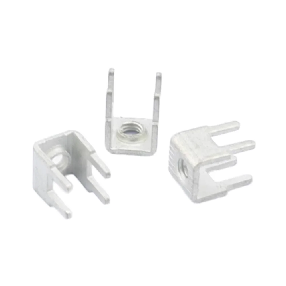 High Power Pure Copper Welded Nickel & Tin Plated PCB Terminal Tin Plated Welding Terminal Screw for Sheet Metal Fabrication