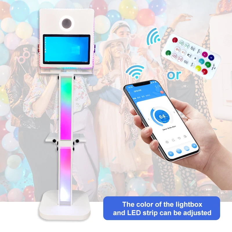Handsome Dslr Photo Booth 15.6 Inches Photo Booth Machine Selfie Photo Booth For The Work Party