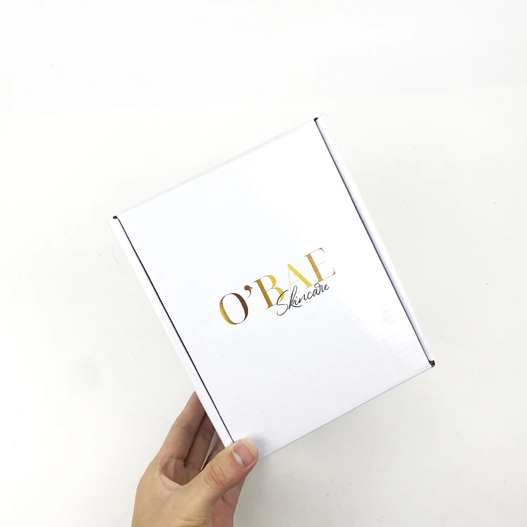 Wholesale Price  Small Shipping Packaging Kraft Paper Mailer Paper Box