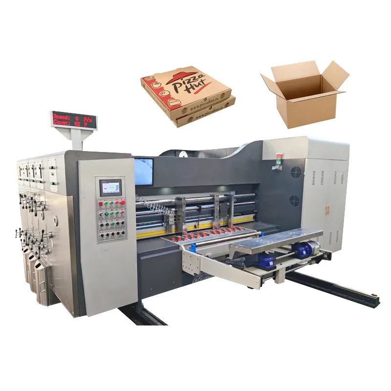 Flexo Printing and Carton Slotter Machine Automatic Box Production Line Corrugated Printer