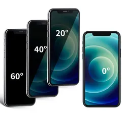 High Quality 0.33mm 3D 9H Anti Spy Privacy Tempered Glass privacy screen protector For iphone 11 12 13 Pro Max Mini