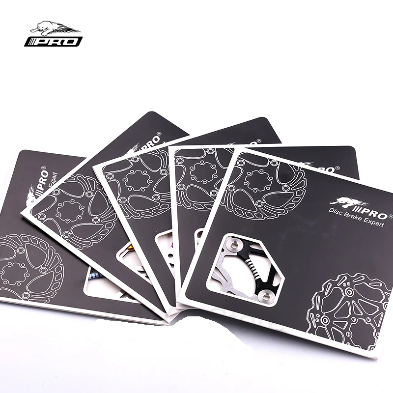 IIIPRO Bike Disc Brake Rotors Ultralight Floating Disc Pads 160mm 180mm 203mm 6/7/8 inches for MTB Bicycle Bike brake disc