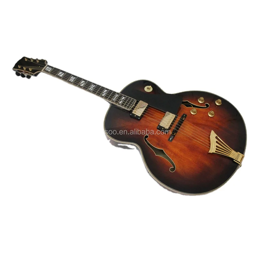 New Brand Hand Carved Super 400 Archtop Jazz Guitar With Hard Case(AR1600)