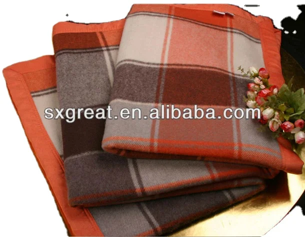 korean blankets wholesale plaid wool blanket