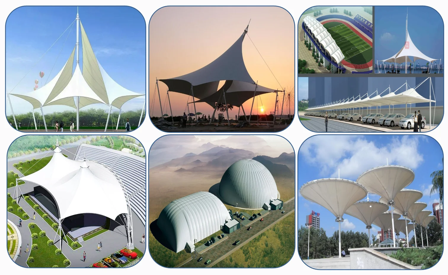 Fire Retardant PVC Coated Polyester Tarpaulin Fabric For Tensile Membrane Building Structures