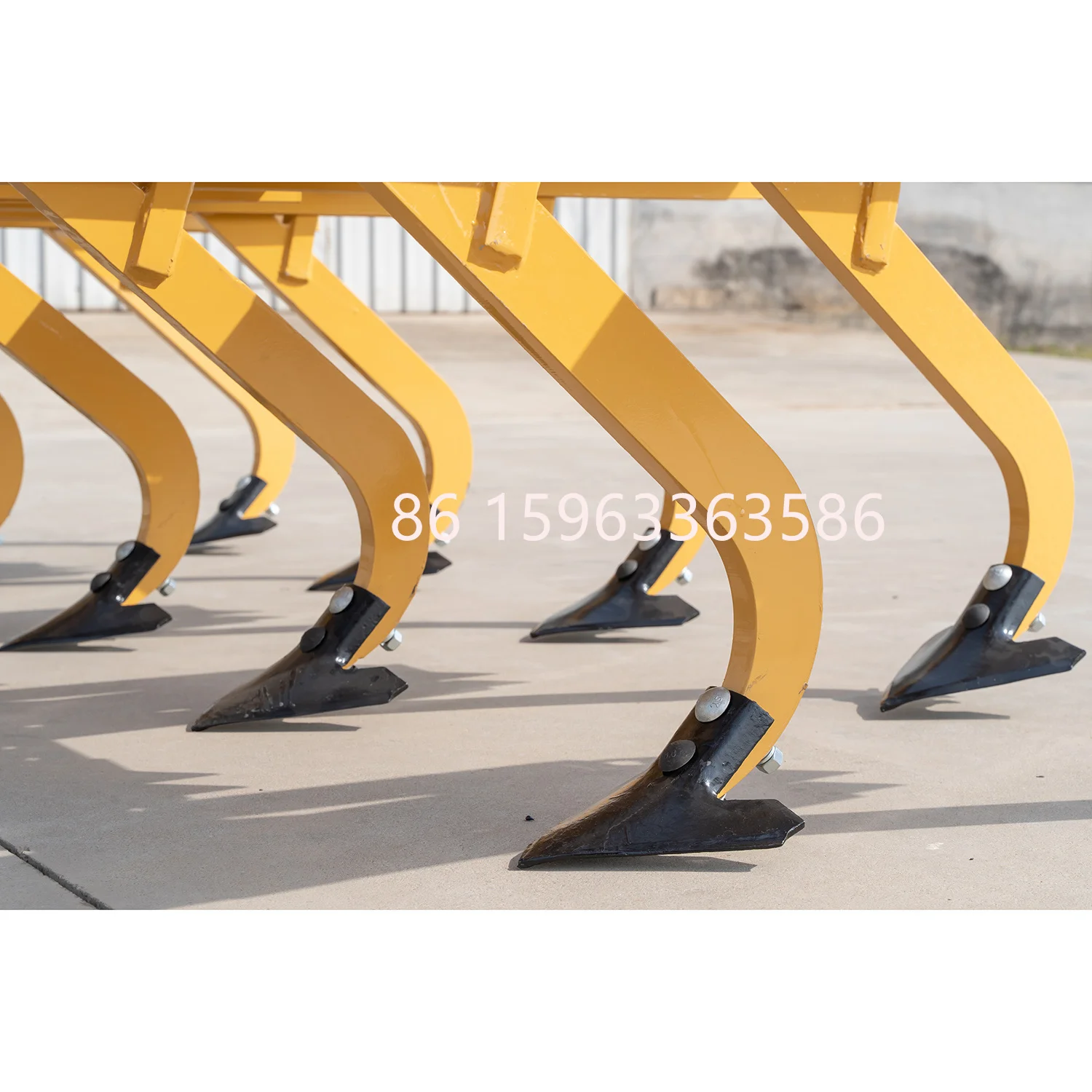 Tractor Mounted Spring Cultivator Subsoiler Tiller Field Soil Preparation